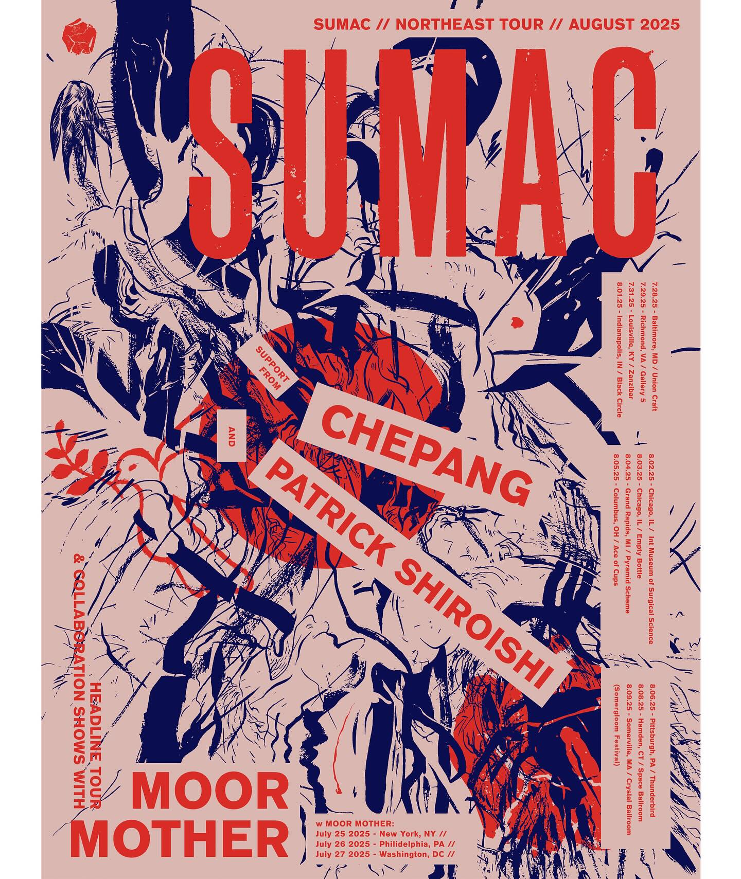 SUMAC Tour Poster 2025